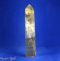 Single Point Listings: Yellow Fluorite Polished Point