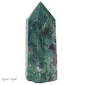 Moss Agate Polished Point