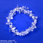 Clear Quartz Chip Bracelet