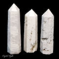 White Agate Polished Point