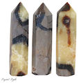 Septarian Polished Point