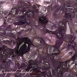 Tumbles by Weight: Amethyst Tumble 10-20mm
