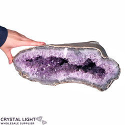 Single Druse Pieces: Amethyst Geode