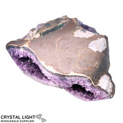 Single Druse Pieces: Amethyst Geode