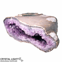 Single Druse Pieces: Amethyst Geode