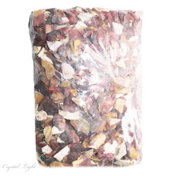 Rough by Weight: Mookaite Rough Chips/ 5kg Bag