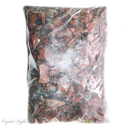 Rough by Weight: Mahogany Obsidian Rough Chips/ 5kg Bag