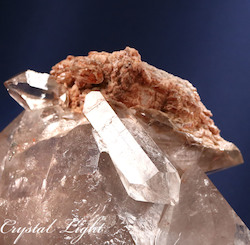 Clusters: Quartz Cluster with Inclusions