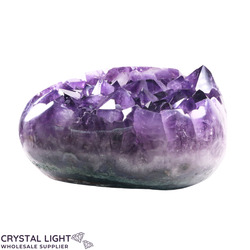 Single Druse Pieces: Amethyst Polished Druse