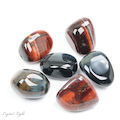 Red & Blue Tiger's Eye Tumble Lot