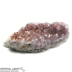 Single Druse Pieces: Amethyst Druse Cut Base