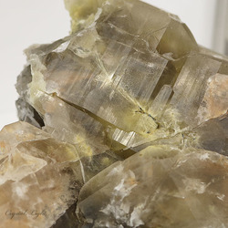 Clusters: Smokey Rutilated Quartz Cluster