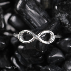 Sterling Silver Rings: Infinity Ring