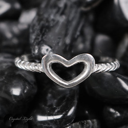 Sterling Silver Rings: Heart Ring