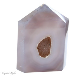 Single Point Listings: Agate Druse Polished Point