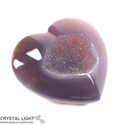 Hearts: Agate Druse Heart