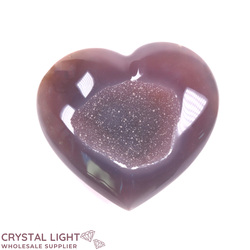 Hearts: Agate Druse Heart