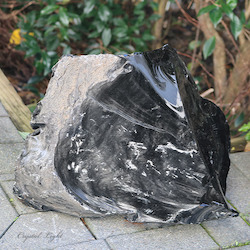 Large Crystals: Black Obsidian Large Rough Piece