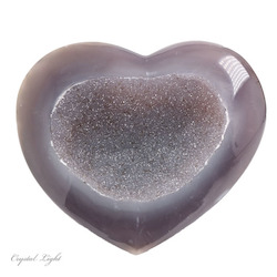 Hearts: Agate Druse Heart