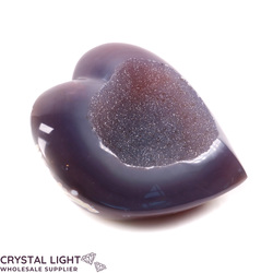 Hearts: Agate Druse Heart