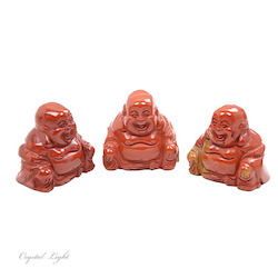 Buddhas: Red Jasper Buddha Small