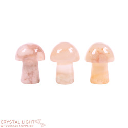 Mushrooms: Flower Agate Mini Mushroom