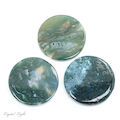 Moss Agate Disk