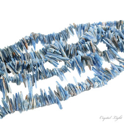 Rough and all other shapes: Blue Kyanite Rough Beads