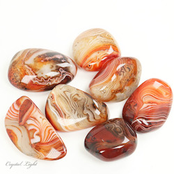 Tumbles By Quantity: Madagascar Agate Large Tumbled Piece