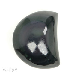 Other Shapes: Rainbow Obsidian Crescent