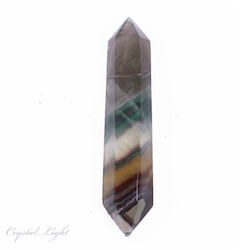 Double Terminated Polished Points: Fluorite Double Terminated Point