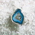 Blue Agate Ring - Adjustable