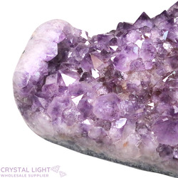 Single Druse Pieces: Amethyst Polished Druse Large