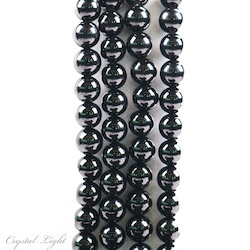 10mm Bead: Black Agate 10mm Beads