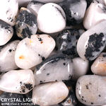 Quartz with Black Tourmaline Brazil Tumble 40-60mm /250g