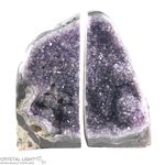 Amethyst Bookends