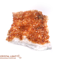 Single Druse Pieces: Citrine Druse