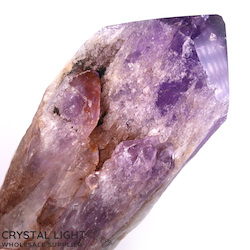Natural Points: Amethyst Semi Polished Wand