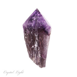 Natural Points: Amethyst Semi Polished Wand