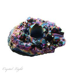 Candle Holders: Titanium Aura Candle Holder