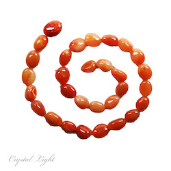 Tumble Beads: Orange Aventurine Tumble Beads