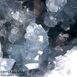 Single Druse Pieces: Celestite Druse