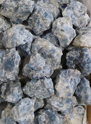 Rough by Weight: Blue Calcite Large /1kg